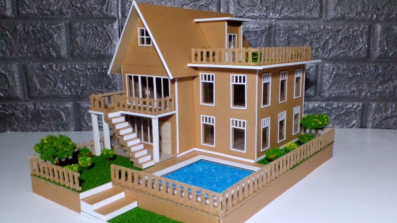 Detail Maket Rumah Dari Kardus Nomer 34