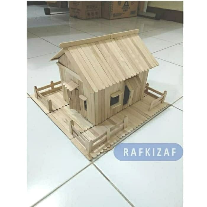 Detail Maket Rumah Dari Stik Es Krim Nomer 25