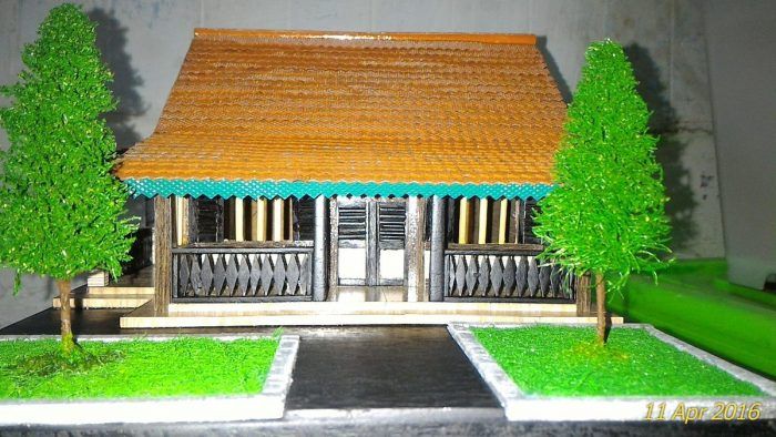 Detail Maket Rumah Kebaya Dari Kardus Nomer 32