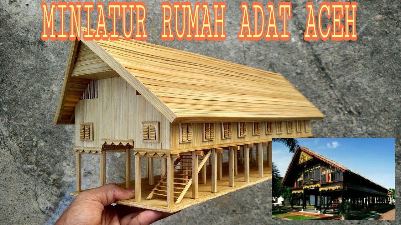 Detail Maket Rumah Kebaya Dari Kardus Nomer 42