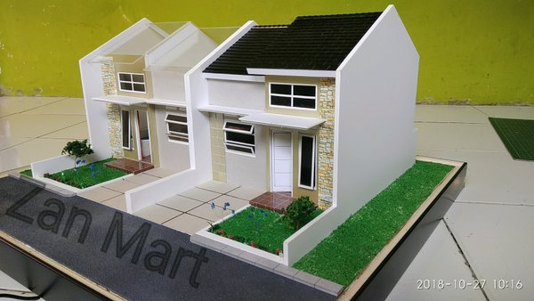 Detail Maket Rumah Minimalis Nomer 12