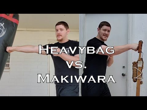 Detail Makiwara Vs Heavy Bag Nomer 2