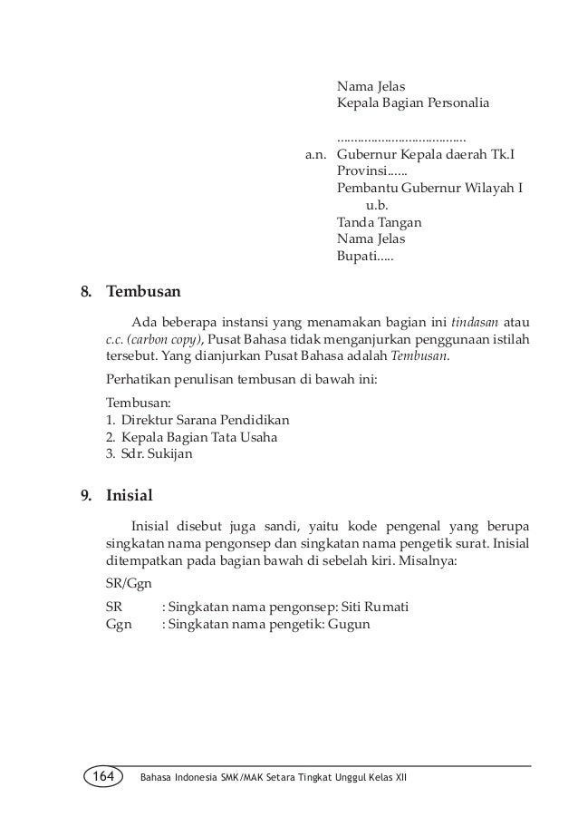 Detail Maksud Cc Dalam Surat Nomer 9