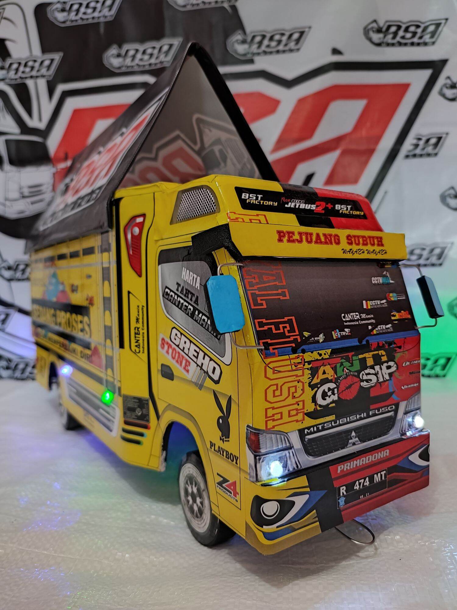 Detail Mal Miniatur Truk Nomer 21