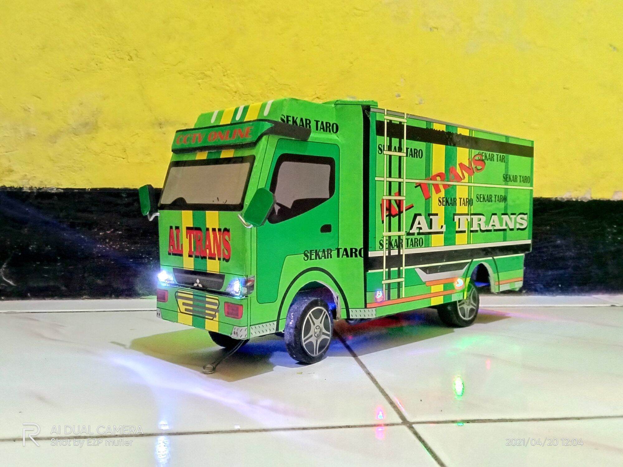 Detail Mal Miniatur Truk Nomer 34