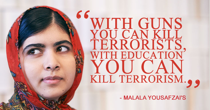 Detail Malala Yousafzai Quotes Nomer 52