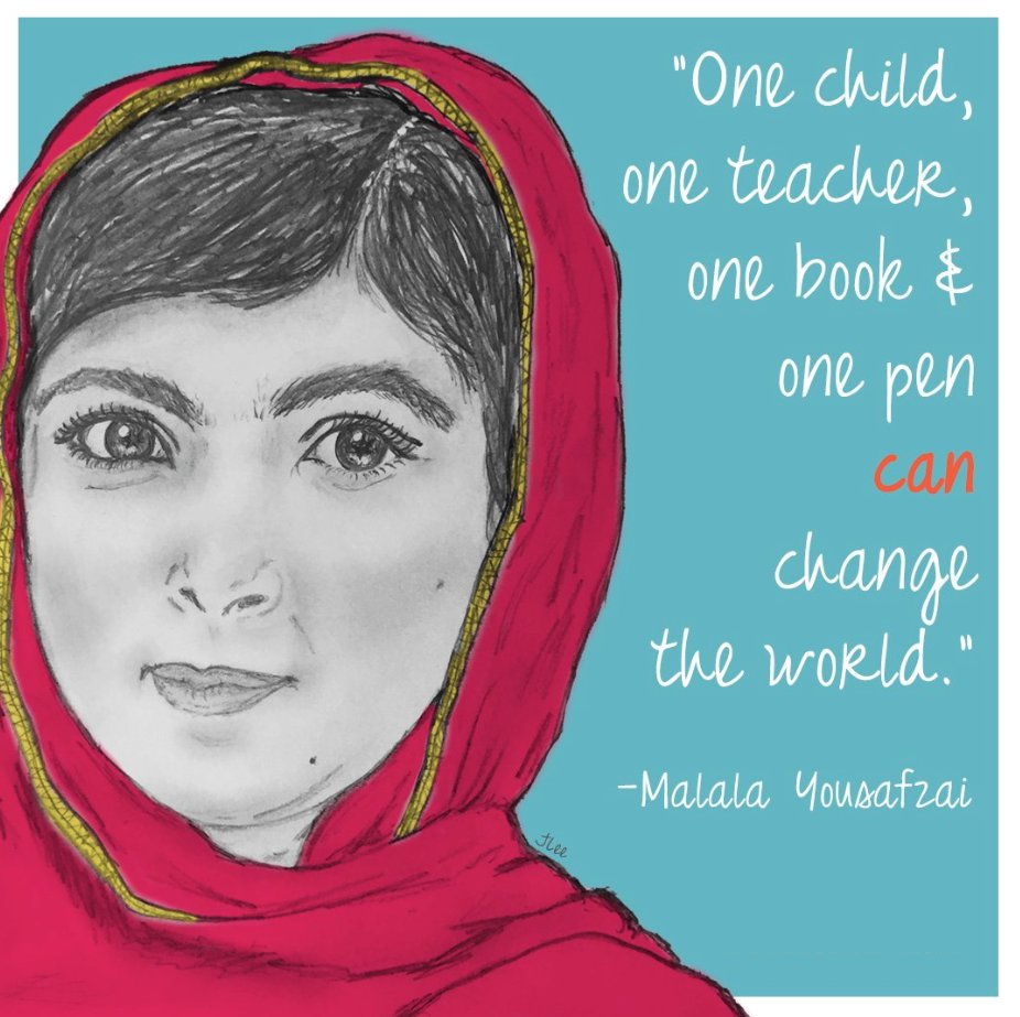 Detail Malala Yousafzai Quotes One Child Nomer 20