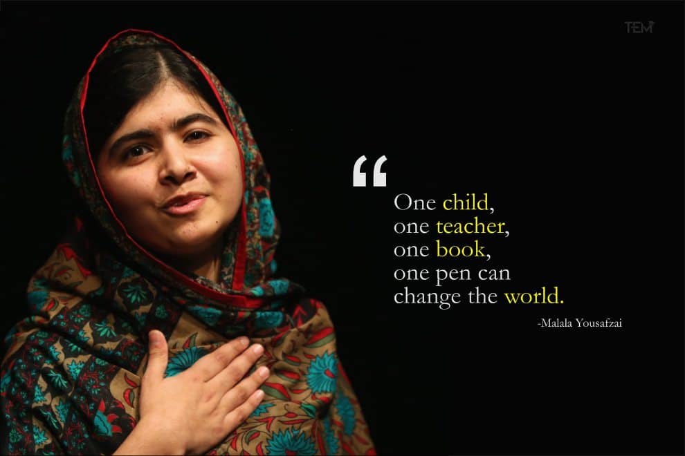 Detail Malala Yousafzai Quotes One Child Nomer 24