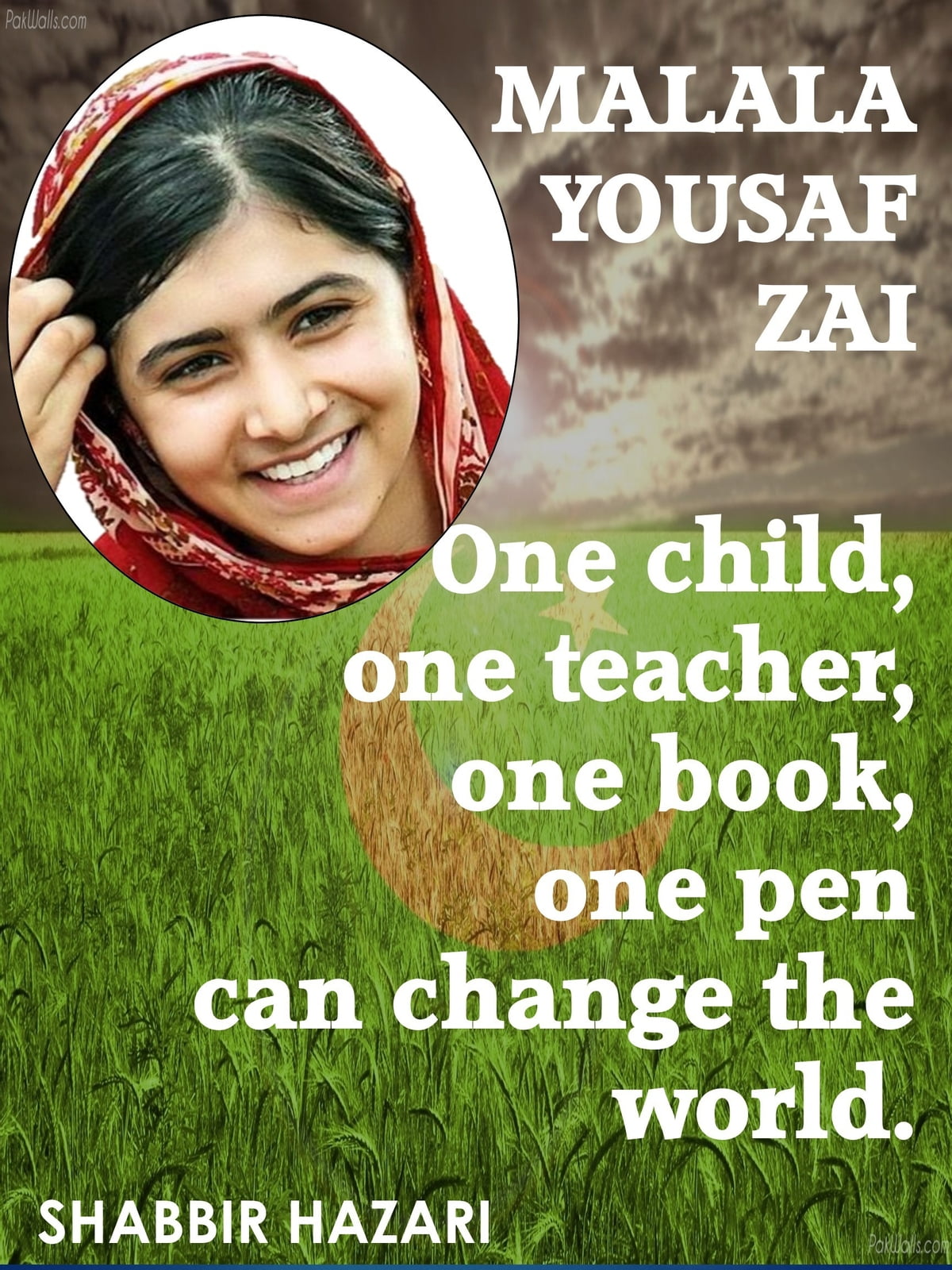 Detail Malala Yousafzai Quotes One Child Nomer 25