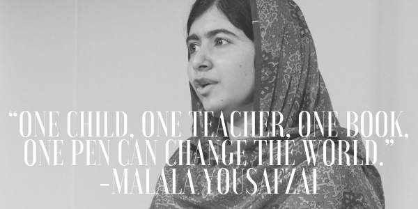 Detail Malala Yousafzai Quotes One Child Nomer 28