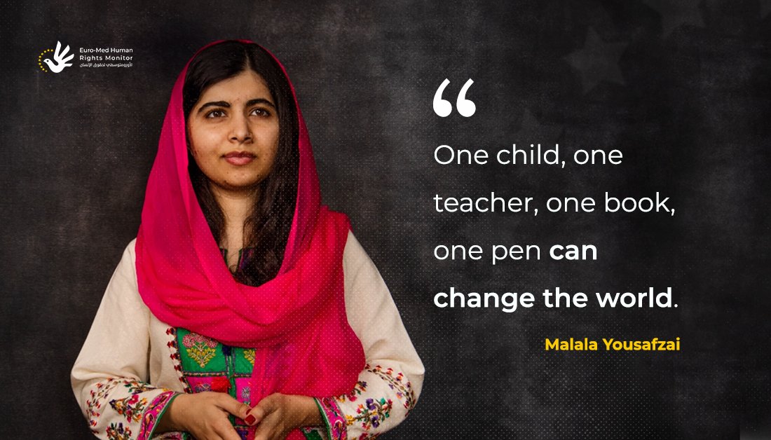 Detail Malala Yousafzai Quotes One Child Nomer 7