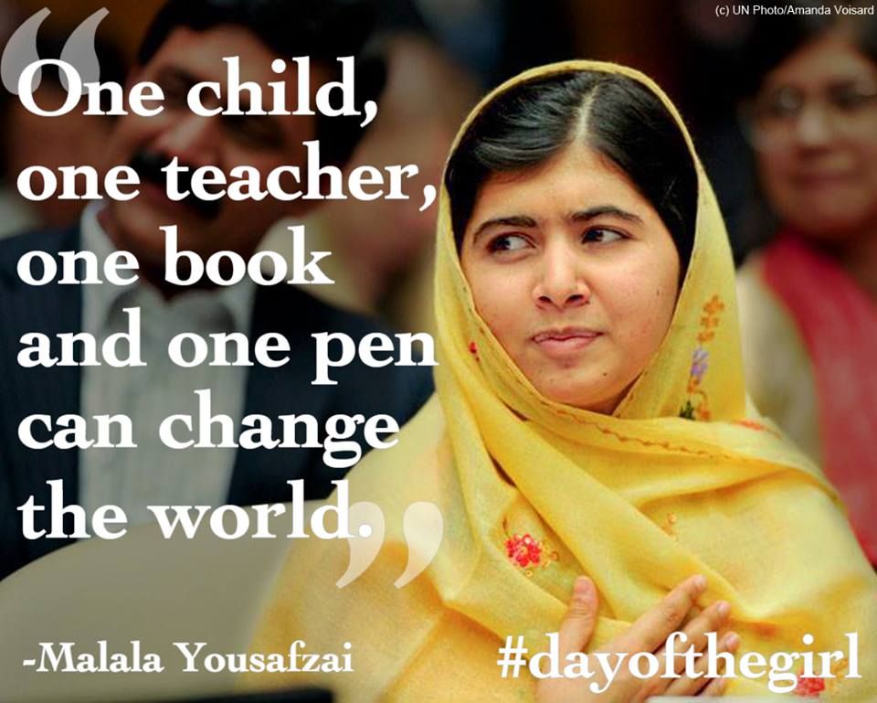 Detail Malala Yousafzai Quotes One Child Nomer 8