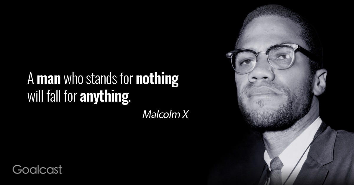 Malcolm X Leadership Quotes - KibrisPDR