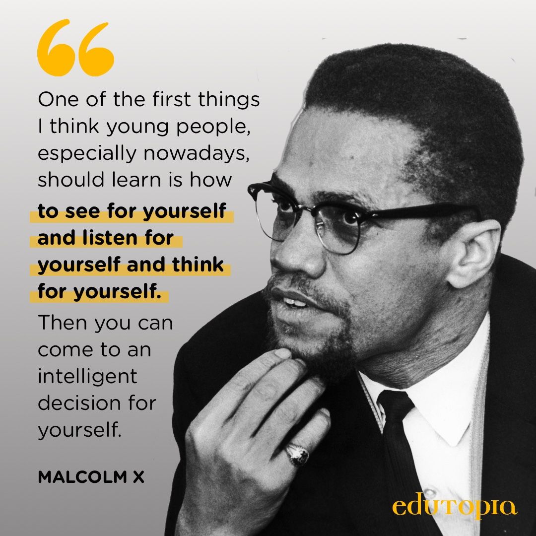 Detail Malcolm X Leadership Quotes Nomer 14