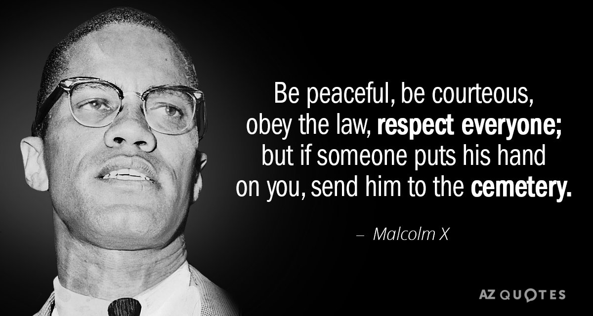 Detail Malcolm X Leadership Quotes Nomer 24