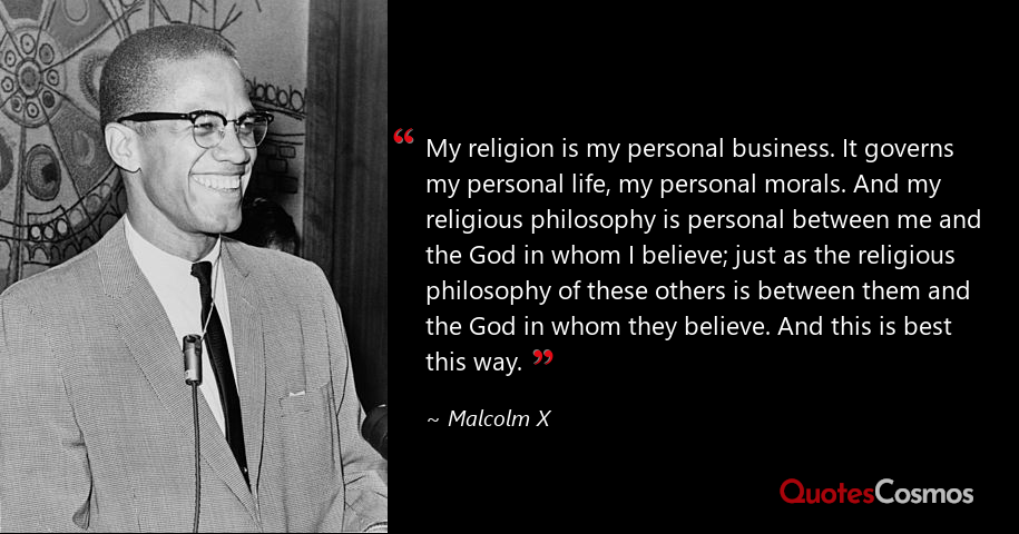 Detail Malcolm X Quotes Religion Nomer 2