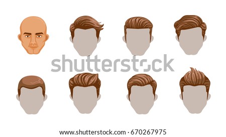 Download Male Hair Vector Png Nomer 40