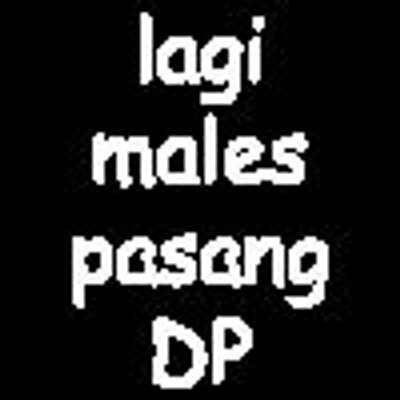 Detail Males Pasang Foto Profil Nomer 6