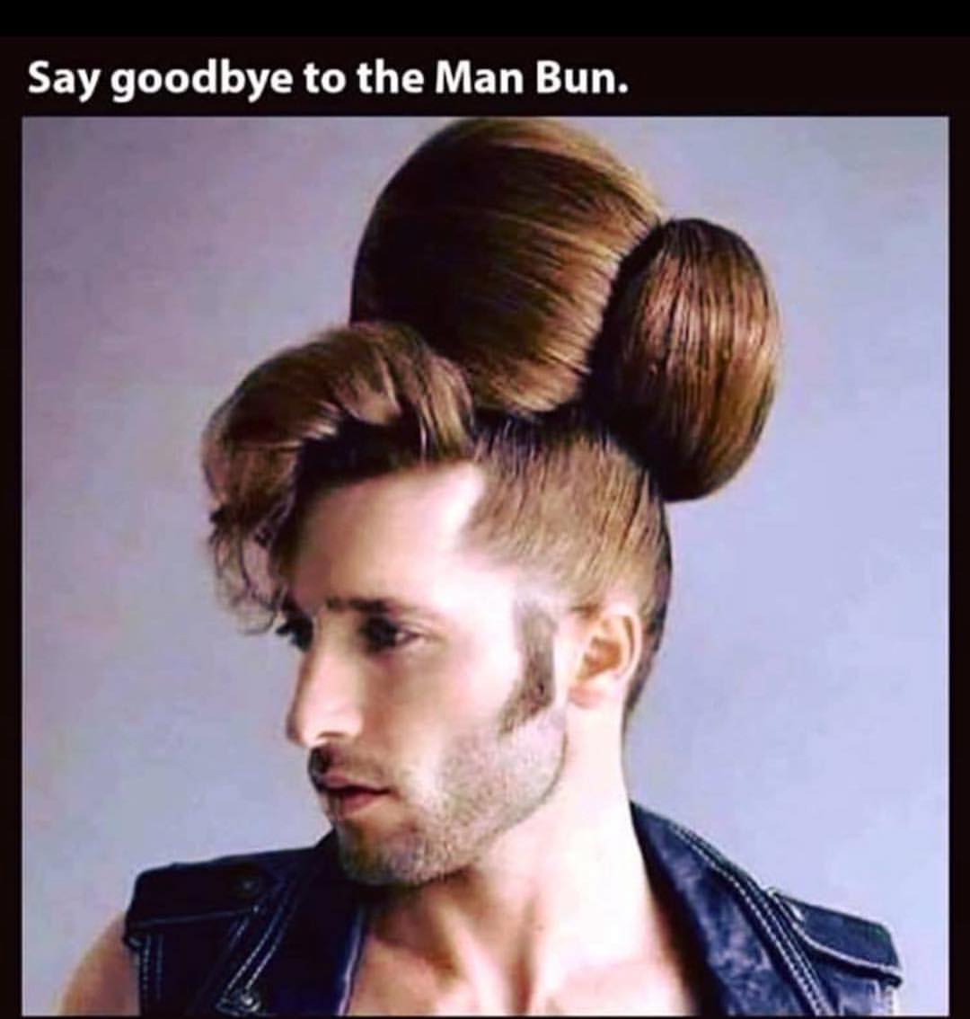 Detail Man Bun Meme Garbage Bag Nomer 21