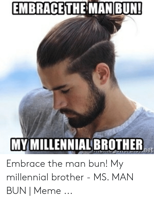 Detail Man Bun Meme Garbage Bag Nomer 30