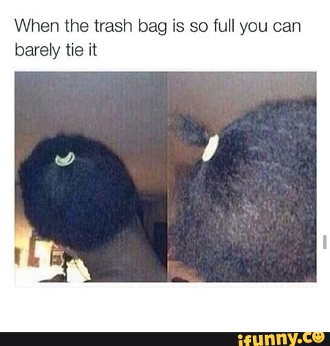 Download Man Bun Meme Garbage Bag Nomer 47