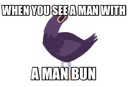 Detail Man Bun Meme Trash Nomer 30