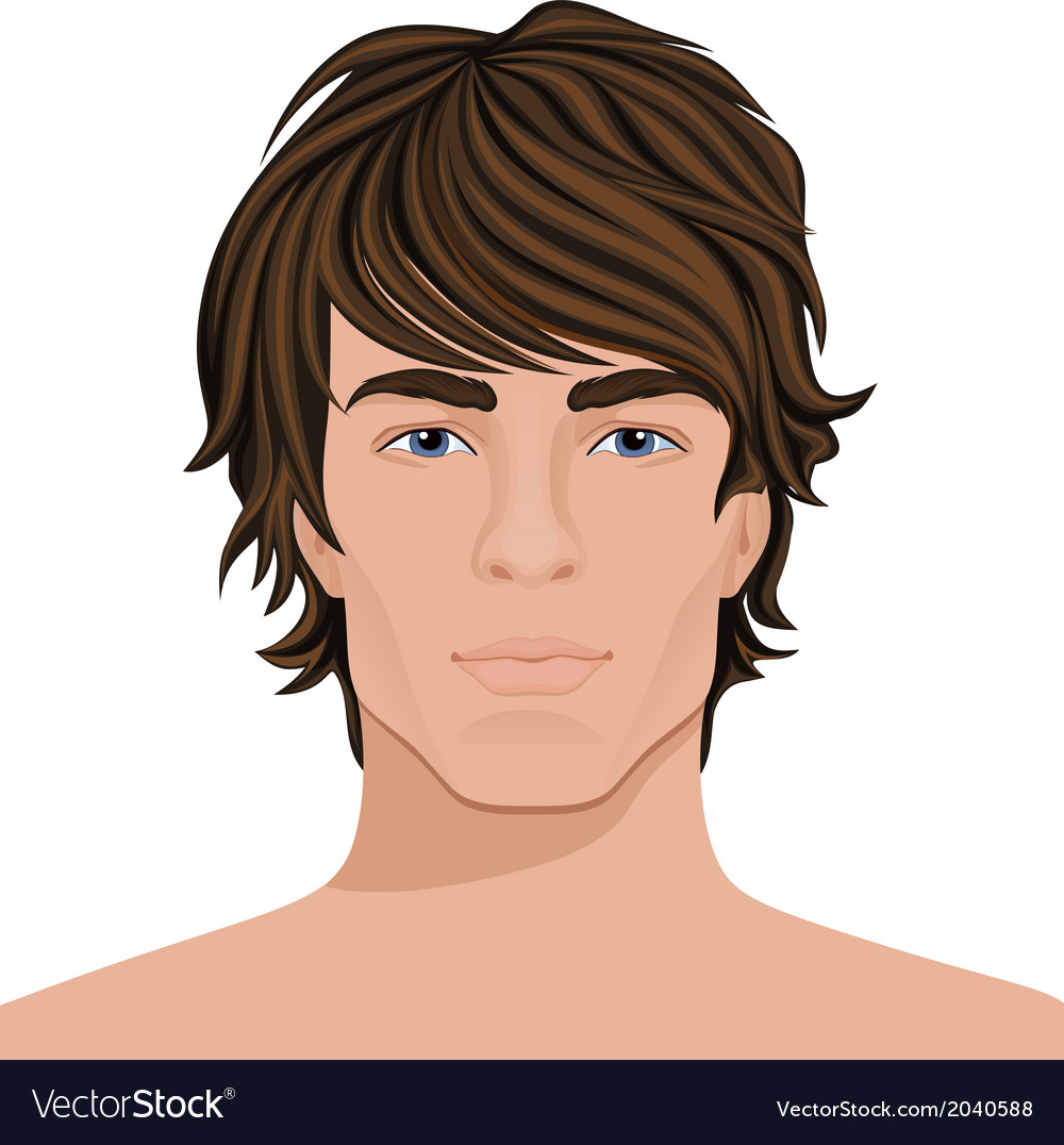 Detail Man Face Image Nomer 11