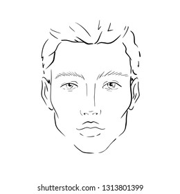 Detail Man Face Image Nomer 38