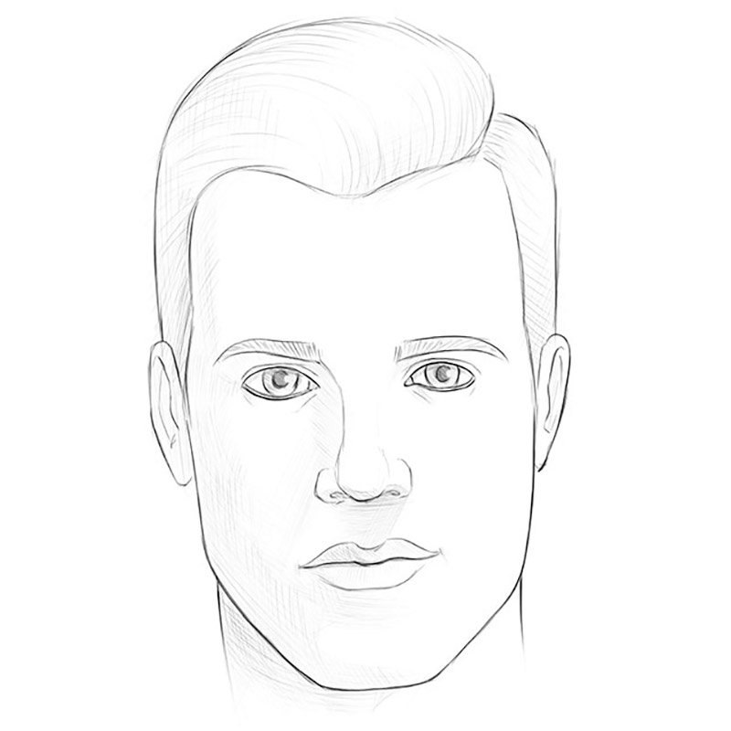 Detail Man Face Image Nomer 39