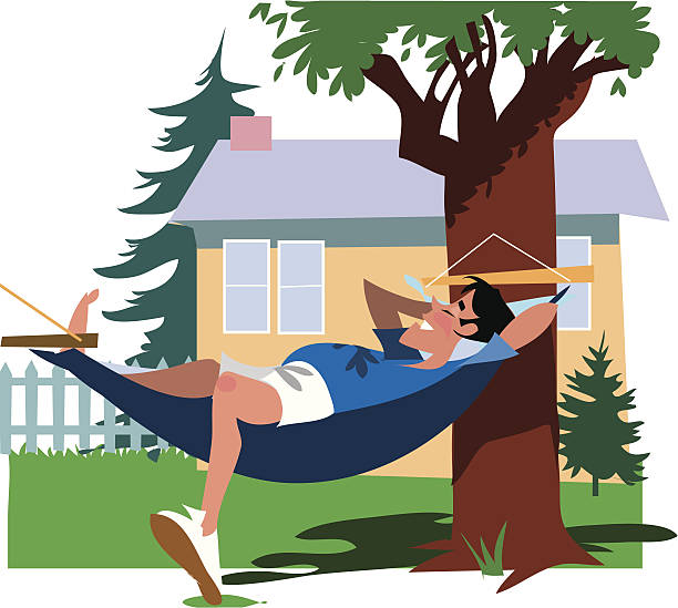 Detail Man In Hammock Clipart Nomer 12