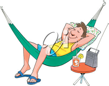 Detail Man In Hammock Clipart Nomer 16