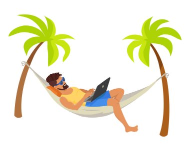 Detail Man In Hammock Clipart Nomer 19