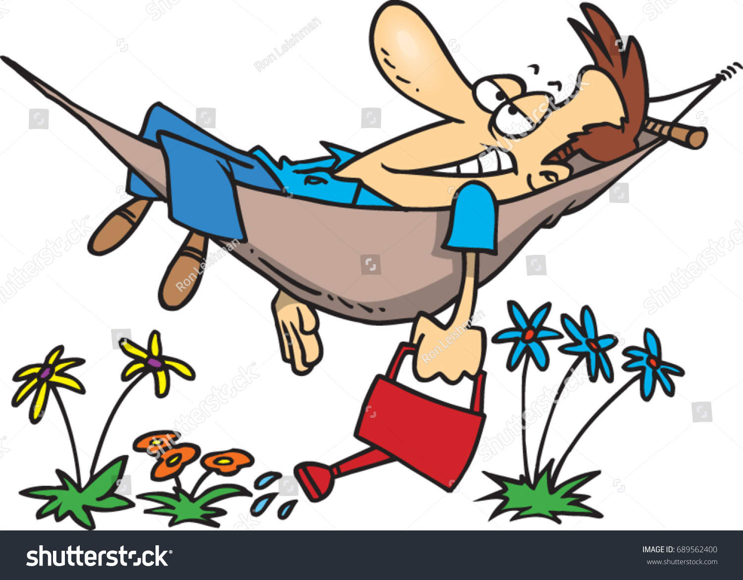 Detail Man In Hammock Clipart Nomer 20