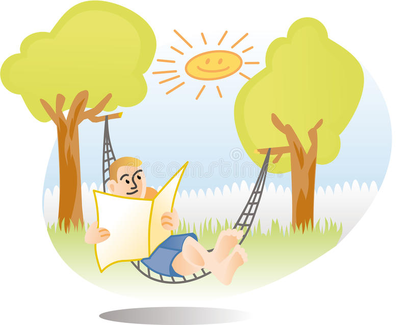 Detail Man In Hammock Clipart Nomer 24