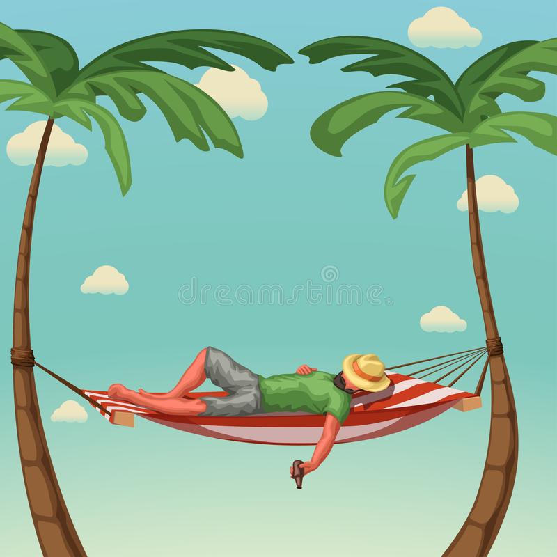 Detail Man In Hammock Clipart Nomer 30