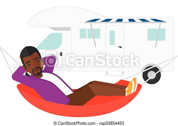 Detail Man In Hammock Clipart Nomer 31