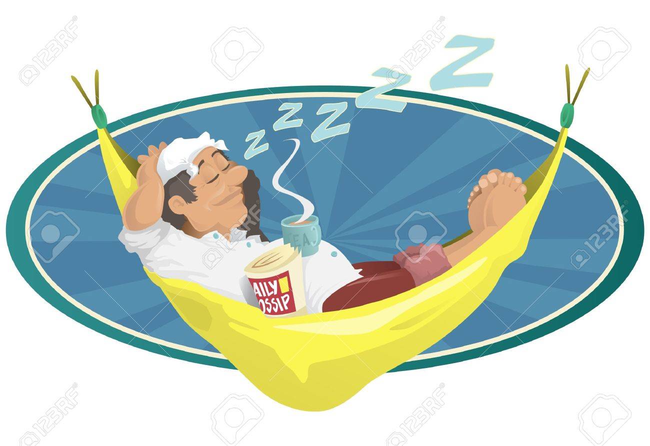 Detail Man In Hammock Clipart Nomer 35