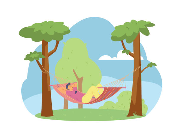 Detail Man In Hammock Clipart Nomer 42