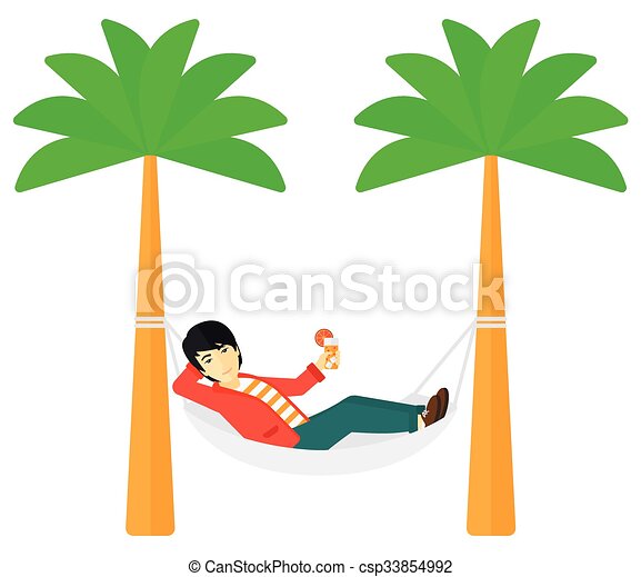 Detail Man In Hammock Clipart Nomer 53