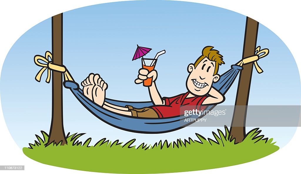Detail Man In Hammock Clipart Nomer 9
