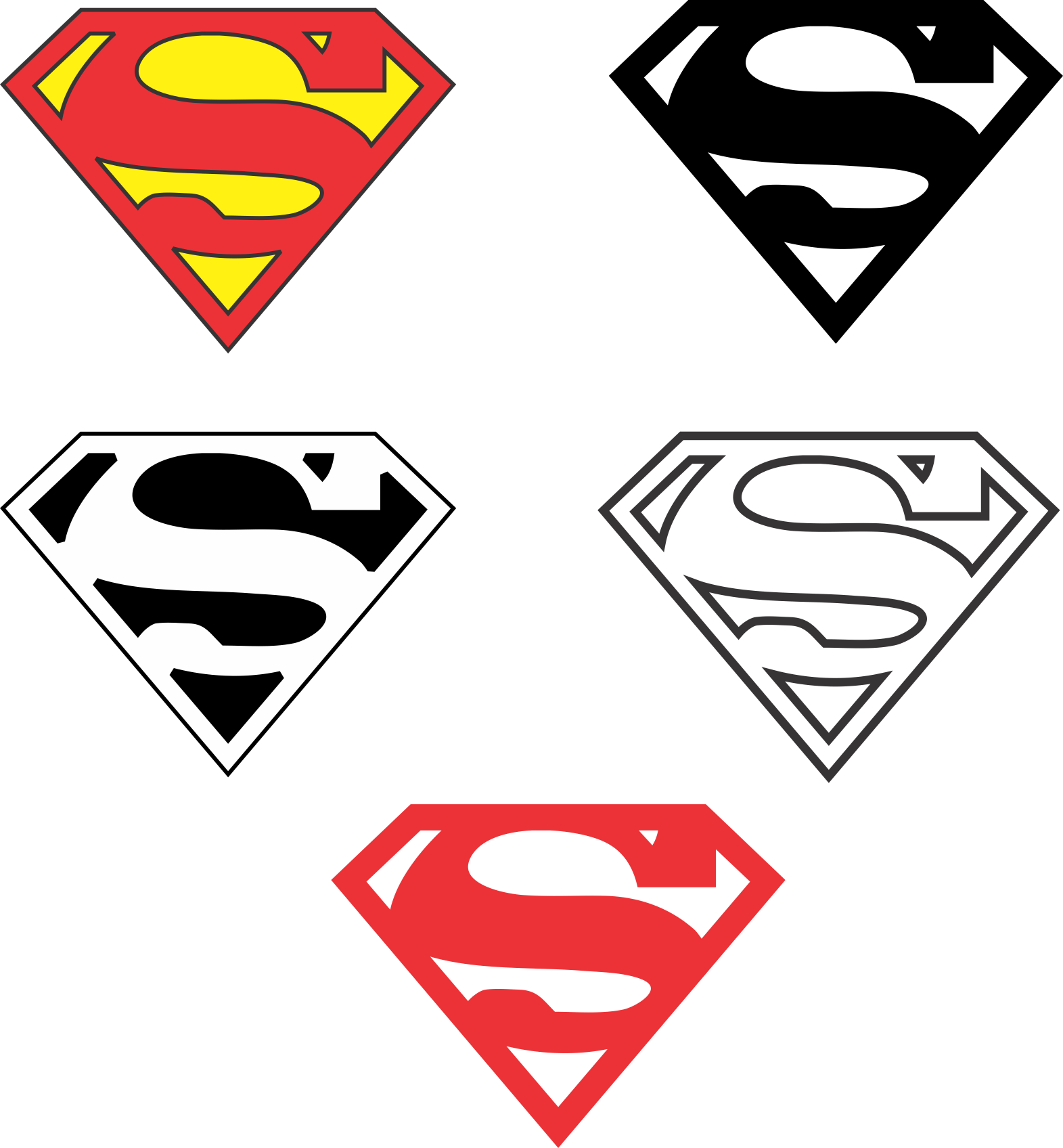 Detail Man Of Steel Logo Vector Nomer 30