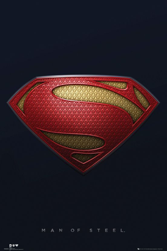 Detail Man Of Steel Logo Vector Nomer 36