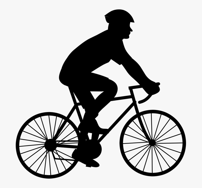 Detail Man On Bicycle Clipart Nomer 13