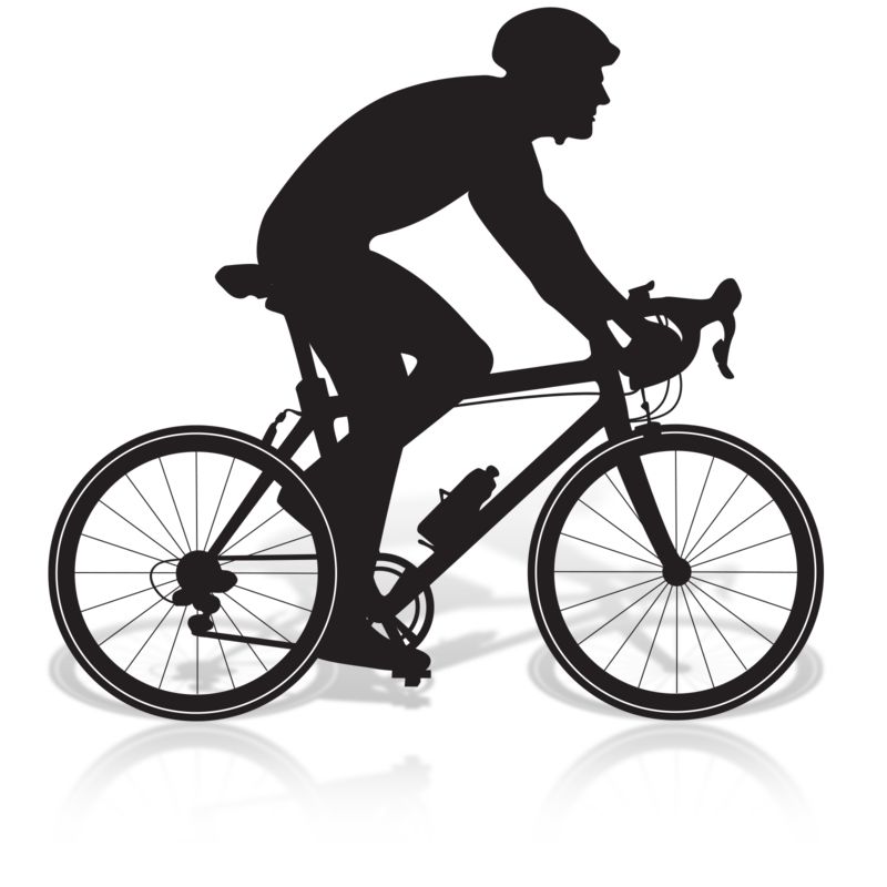 Detail Man On Bicycle Clipart Nomer 20