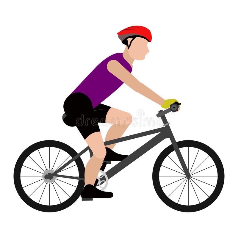 Detail Man On Bicycle Clipart Nomer 5
