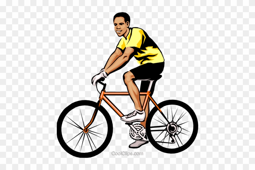 Detail Man On Bike Clipart Nomer 9