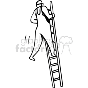 Detail Man On Ladder Clipart Nomer 21