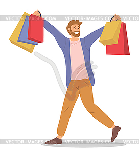 Detail Man Shopping Clipart Nomer 28