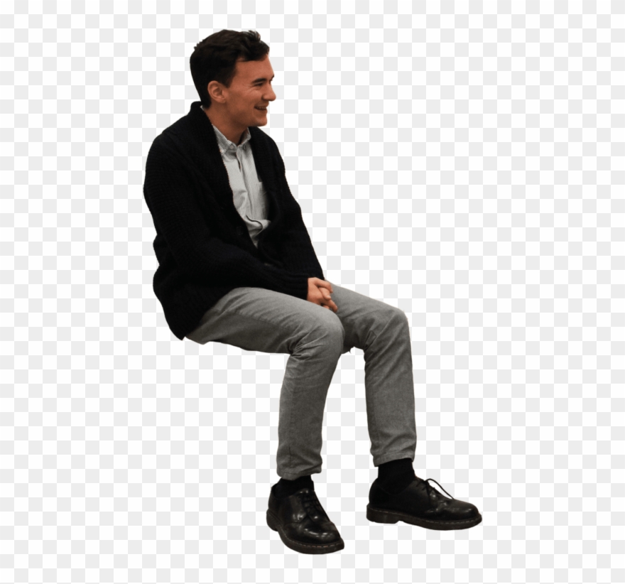Detail Man Sitting Nomer 14