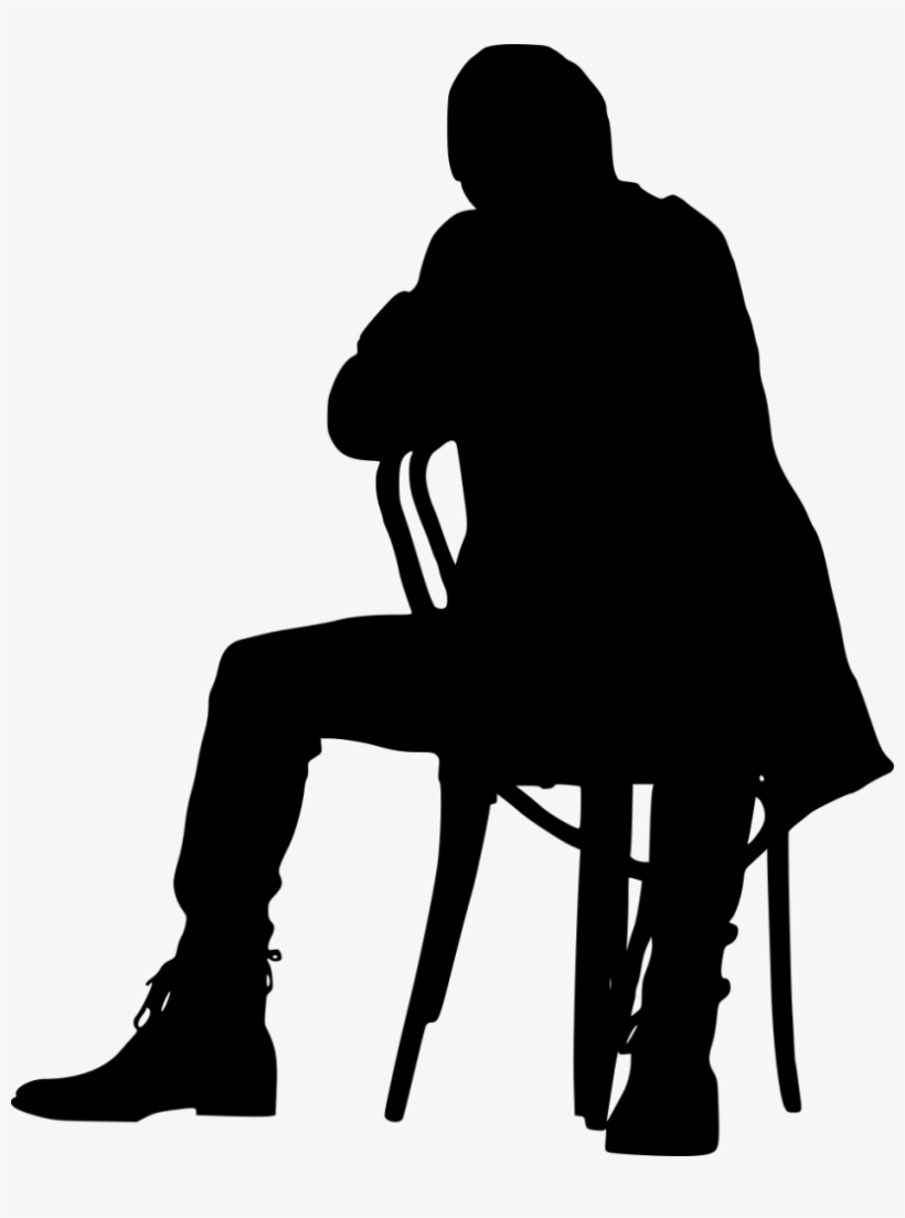 Detail Man Sitting In Chair Png Nomer 45